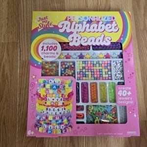 Personized Alphabet Beads &Charms Just My Style Jewelry Coquette Designs Kidcore